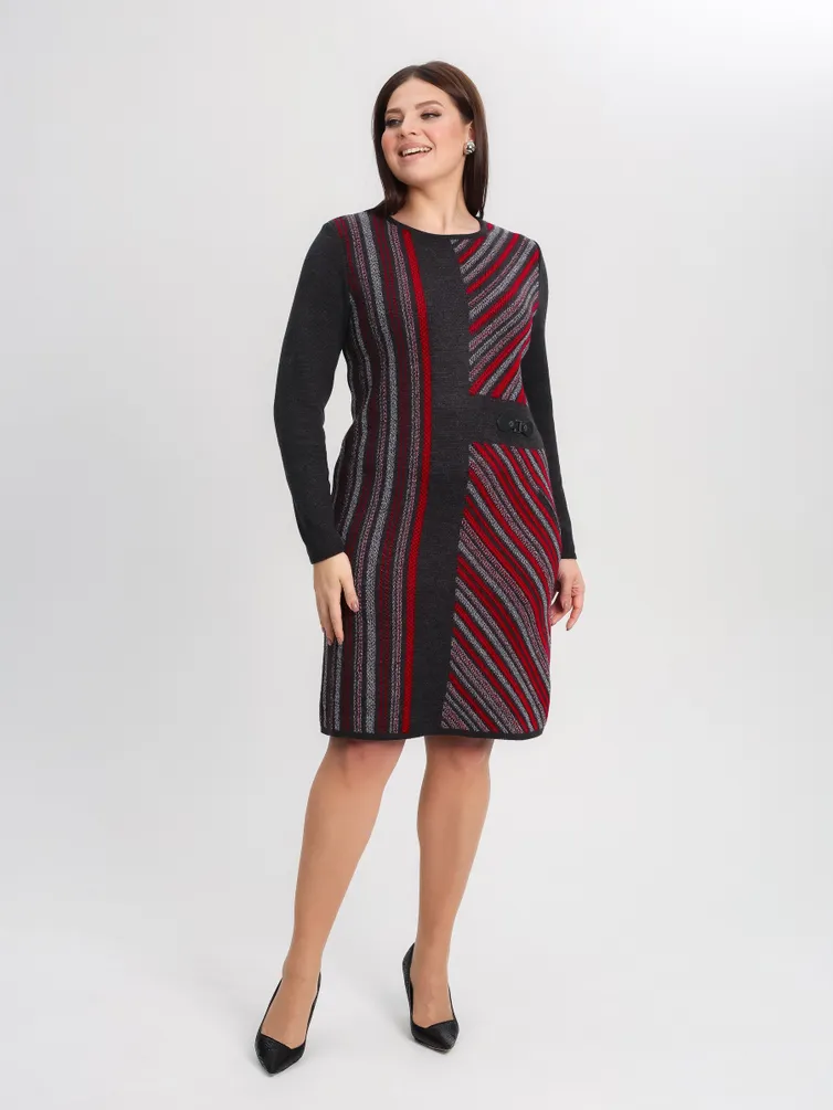 Dress BONADI #1905 vishnevyj