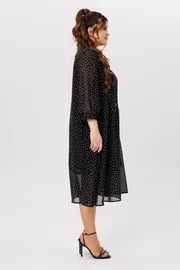 Платье Michel Chic арт. 2164 черный, горох
