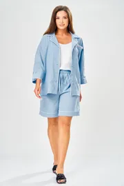 Костюм Ava fashion арт. М-218 голубой