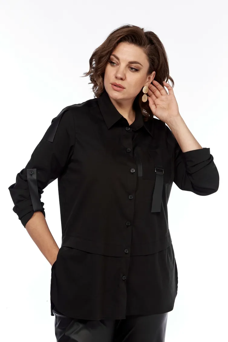 Garnitur Ladis Line #1539 chernyj