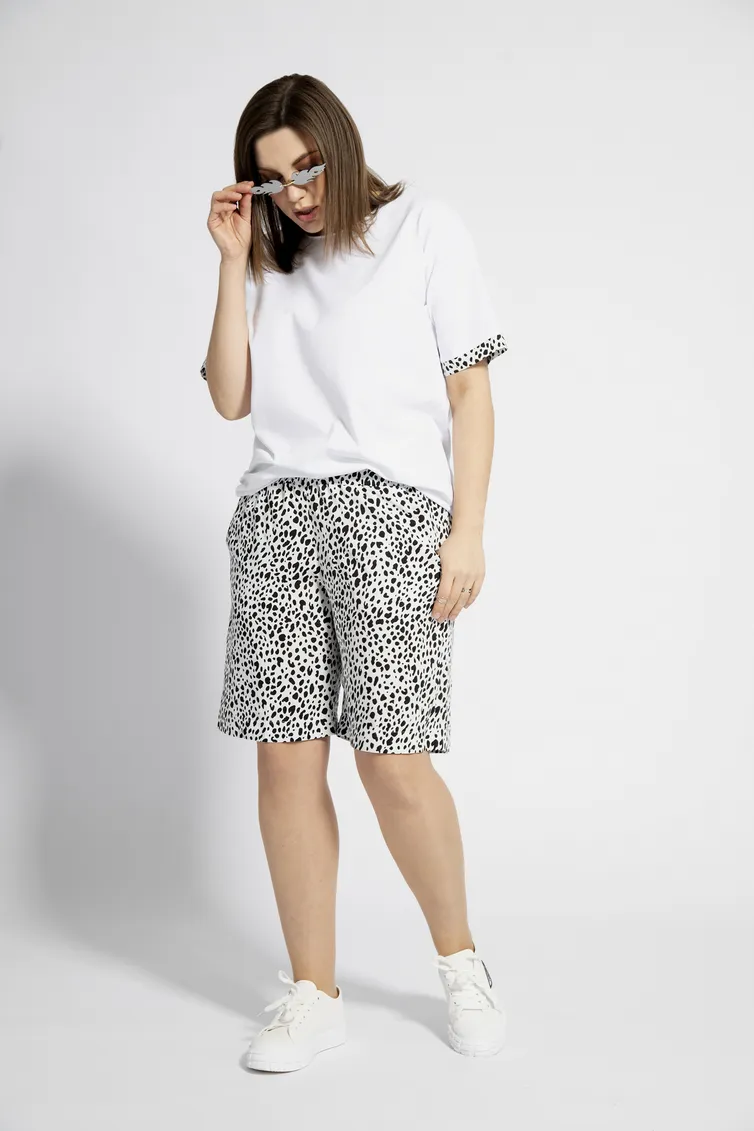 Комплект BegiModa арт. 3023 чёрно-белый