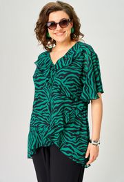 Блузка EVA GRANT арт. 0198-1 изумруд