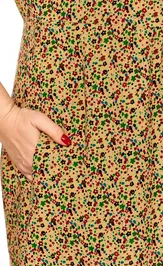 Dress LadyThreeStars 2681 yantarnyj
