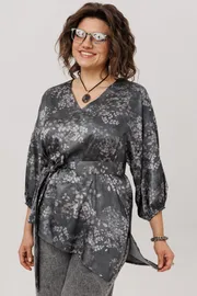Blouson Anelli Laurel #1665.1 grafitovyj gerbarij