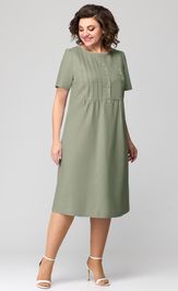 Платье Мишель Стиль 1115-2 оливковый