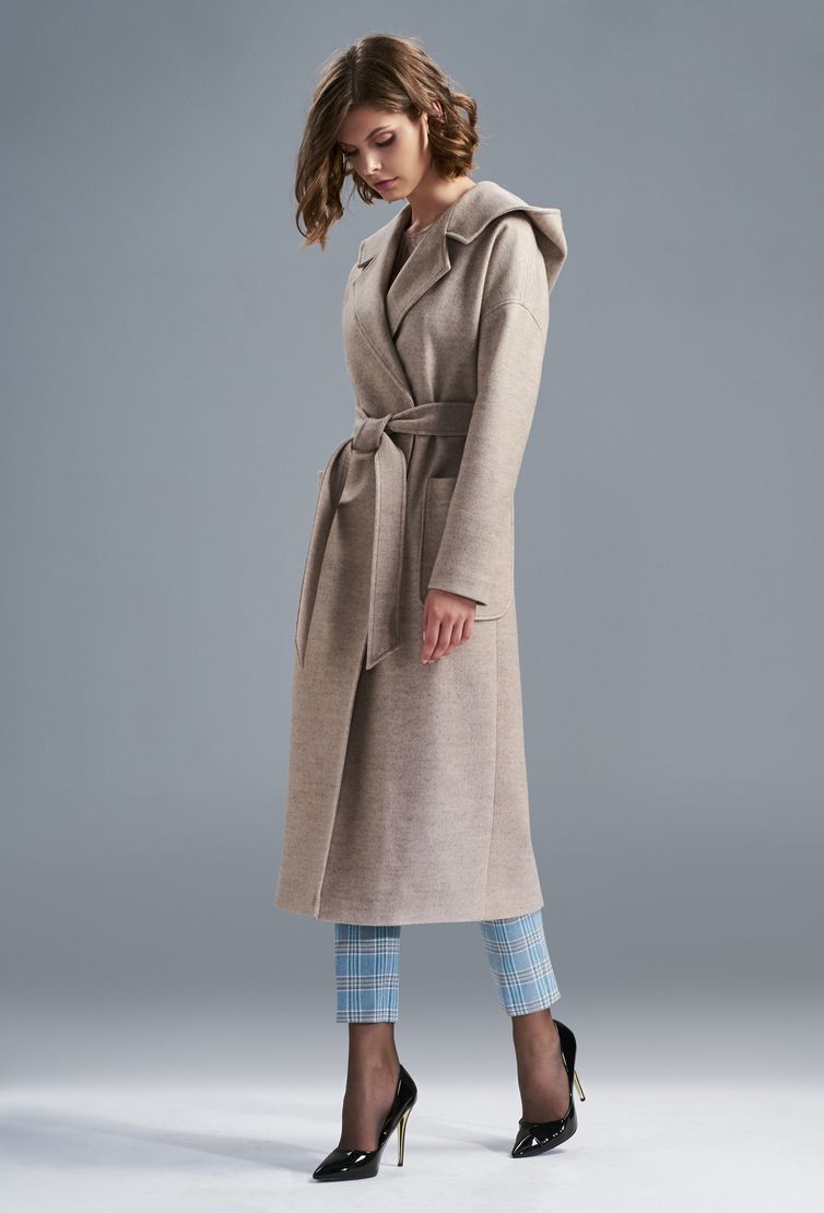 Coat Solei #3229 bezh