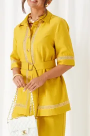 Костюм Beautiful & Free арт. 6461 горчица
