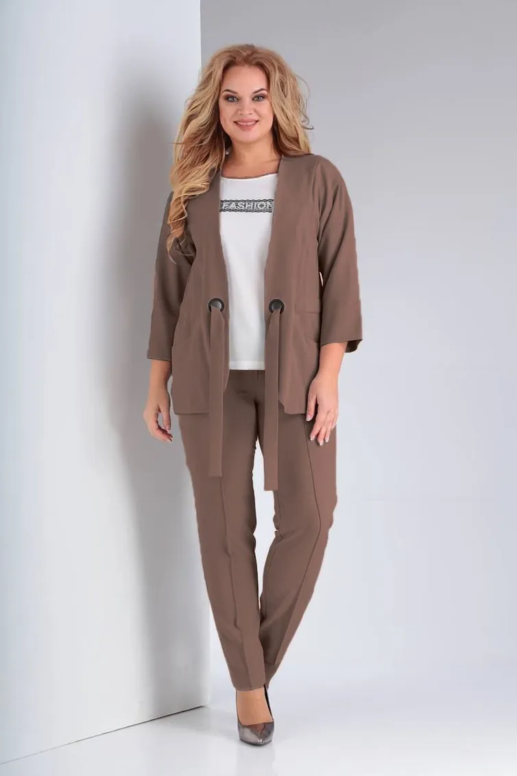 Костюм Vilena-fashion арт. 625 шоколад