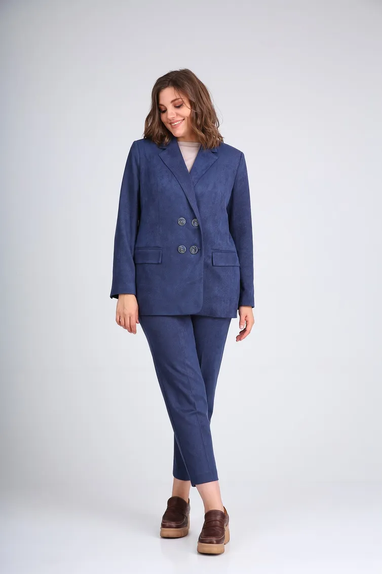 Żakiet Vilena-fashion #752A sinij
