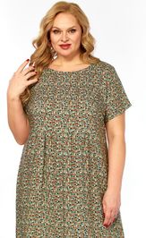 Dress LadyThreeStars 2682 myatnyj print