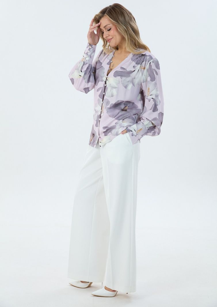 Bluzka LM project #M 0148 sirenevyj