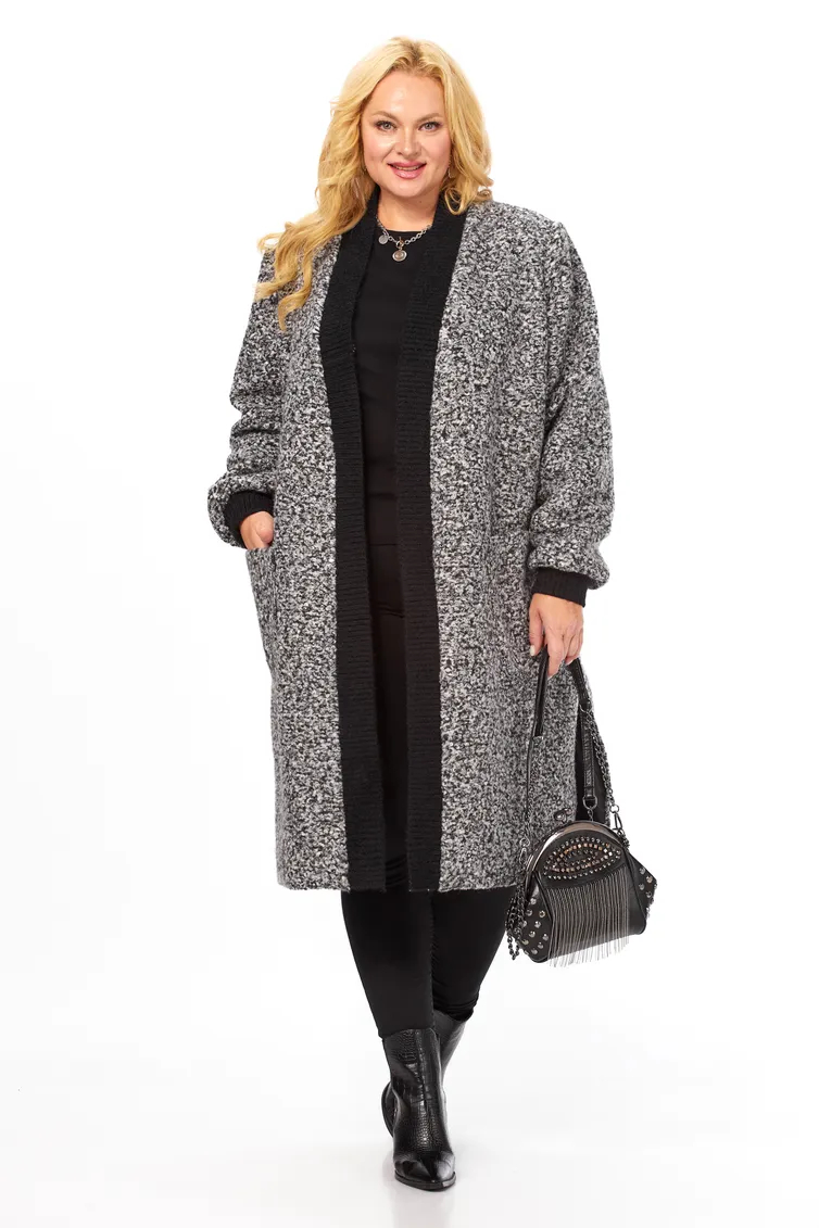 Coat Belinga #8010 seryj