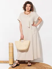 Dress Anastasia MAK #1326 bezhevyj