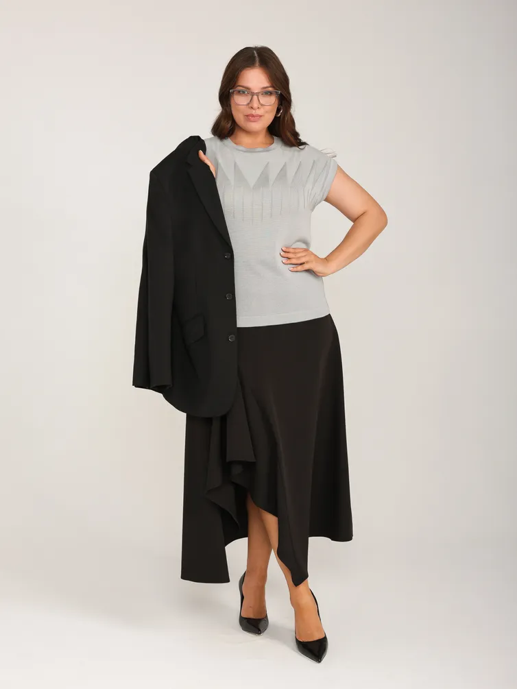 Jumper BONADI #2130 seryj