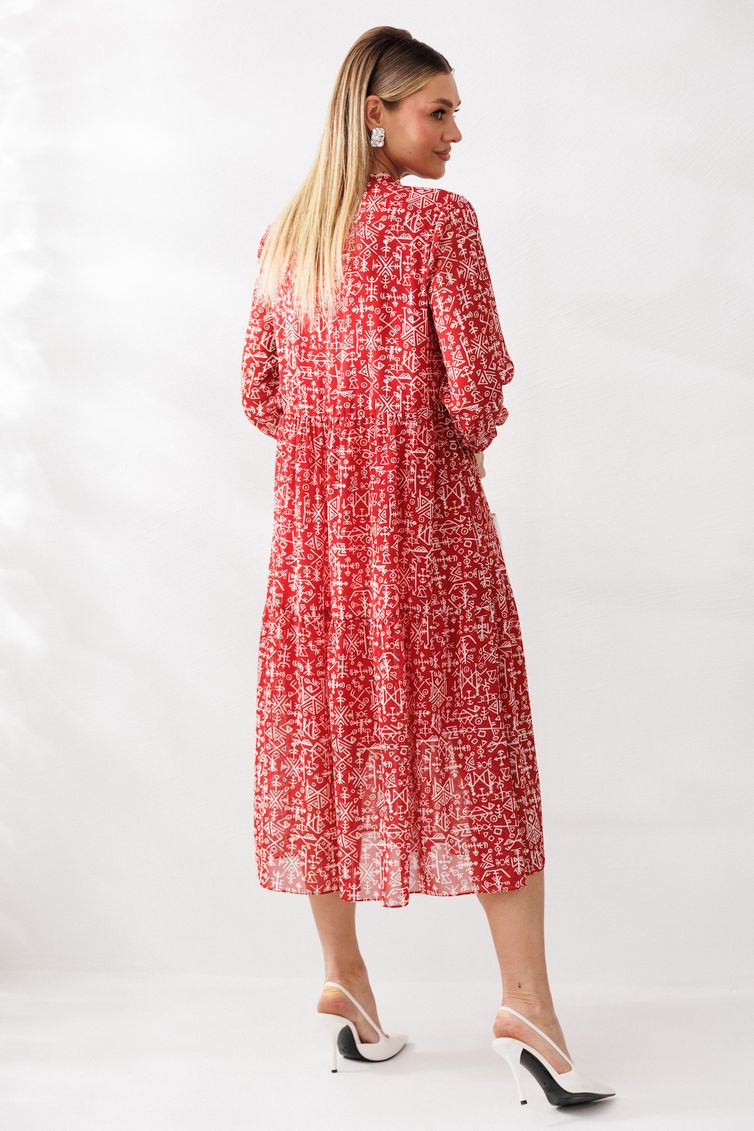 Sukienka Mubliz #290 krasnyj