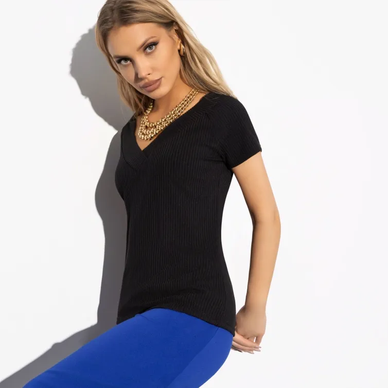 Koszula CHARUTTI #Radi udovolstviya (black)