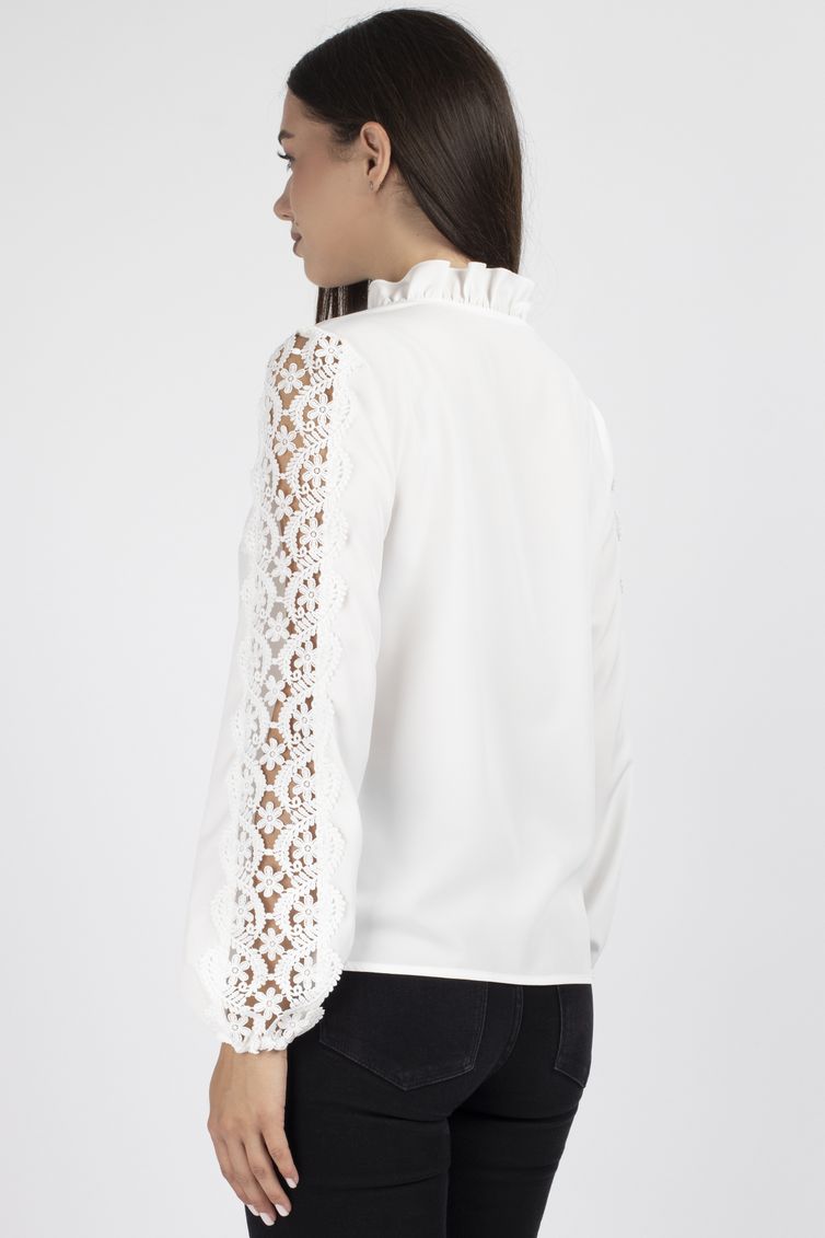 Blouse VIZAVI #695 molochnyj