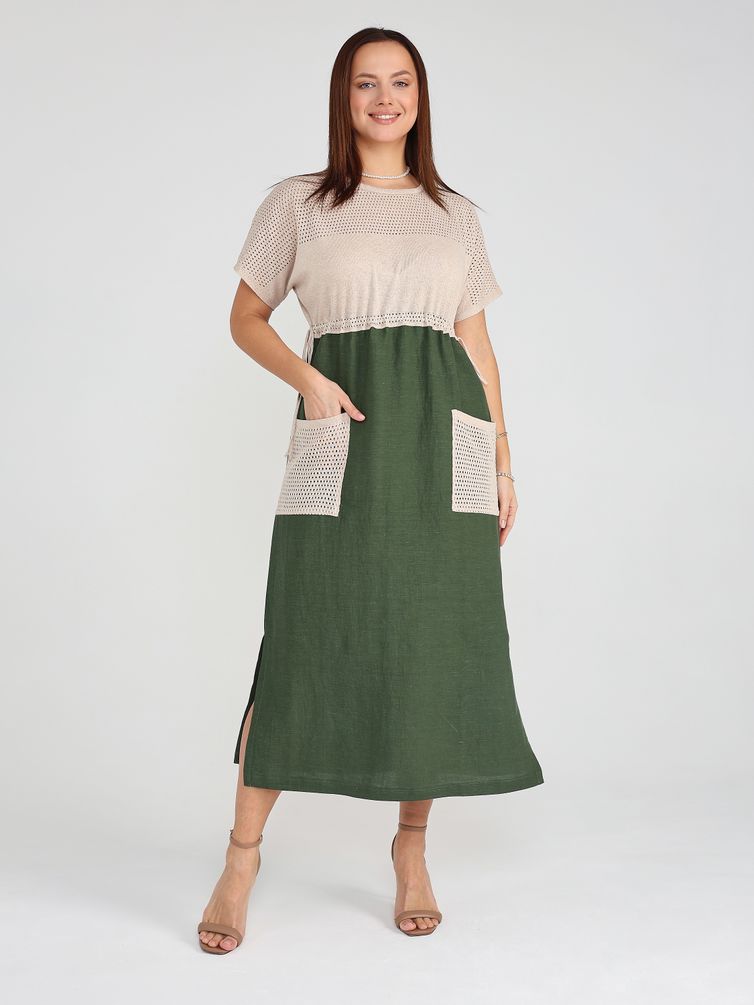 Платье BONADI арт. 1964 зеленый