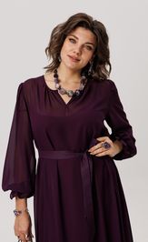 Dress Anelli Laurel 1635 cvet chernosliva