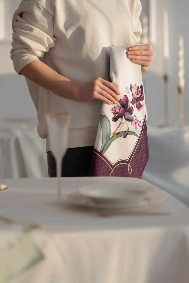 Kitchen textiles Listelle #419402 polotence 2 shtuki, razmer polotenca 45x65 sm