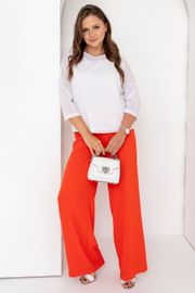 Брюки TOOK A LOOK & Angelika арт. АБ-013к красный апельсин
