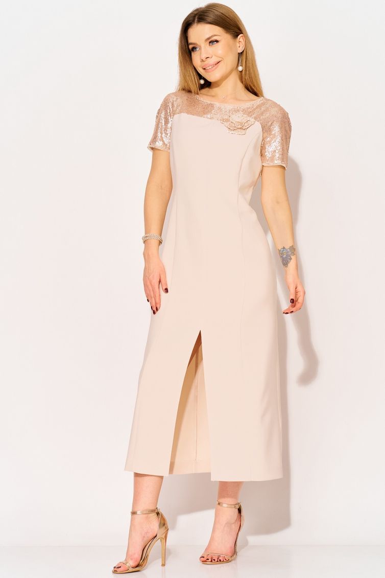 Платье LAIKONY арт. L-114 пудра