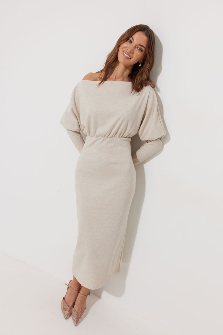 Платье Люше арт. 4266 бежевый