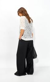 Блуза Люше 4351 молоко