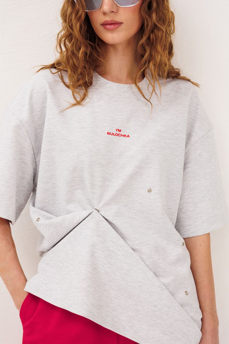 Блузки, туники Buter New арт. 3328 серый меланж