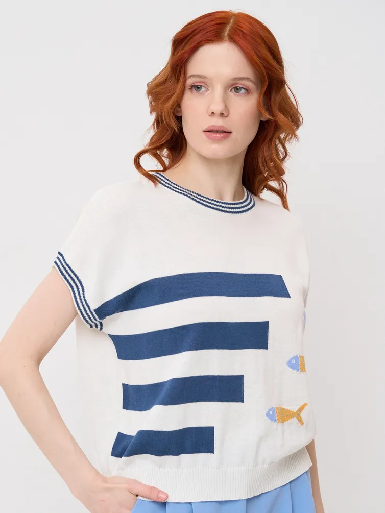Skoczek Newvay #7231-40248 mol/denim/zheltyj/gol