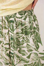 Юбка Buter New арт. 3342 принт листья