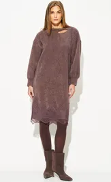 Dress LAIKONY L-694 mokko