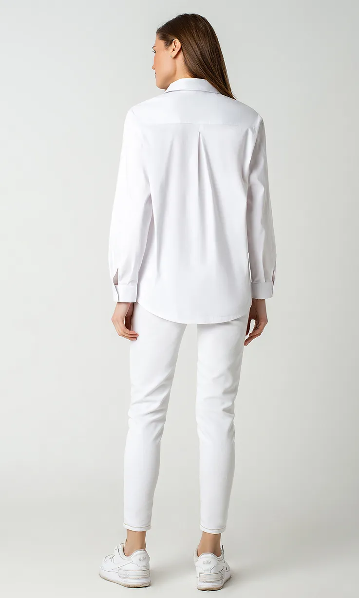 Blouse MARIKA #455 belyj
