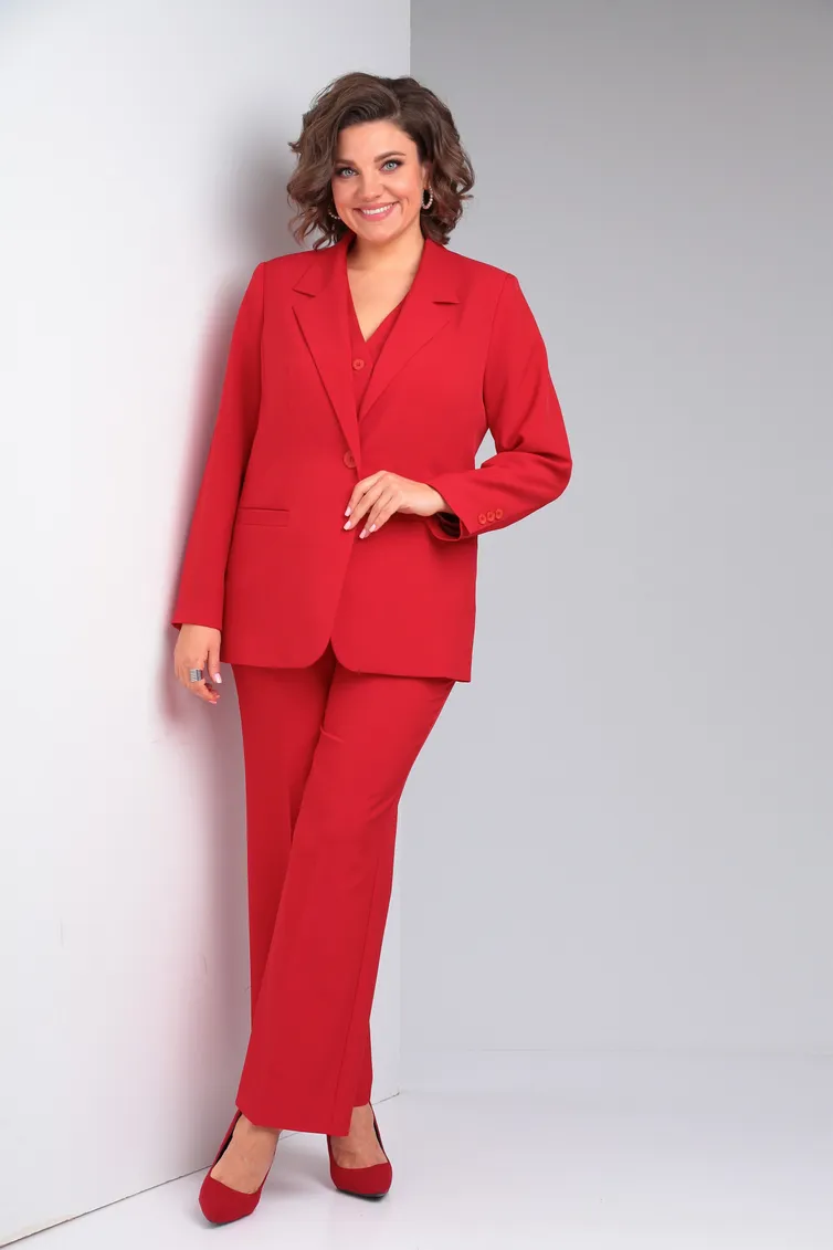 Garnitur Vilena-fashion #1119 krasnyj