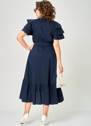 Платье EVA GRANT арт. 7297синее