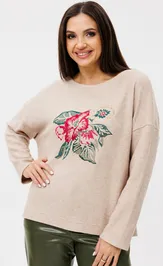 Jumper Ma Cherie 1128 bezhevyj