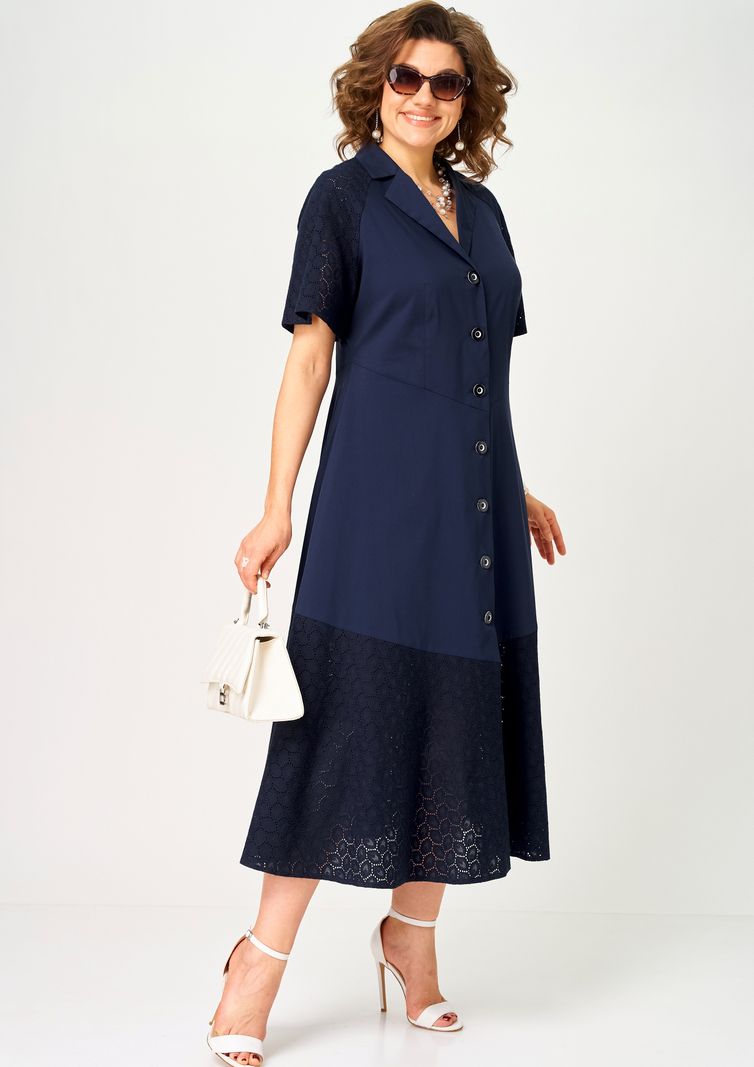 Платье EVA GRANT арт. 7216синий