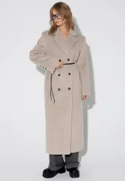 Coat Pirs #5372 svetlo-bezhevyj