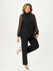 Suit Vilena-fashion #1208 chernyj