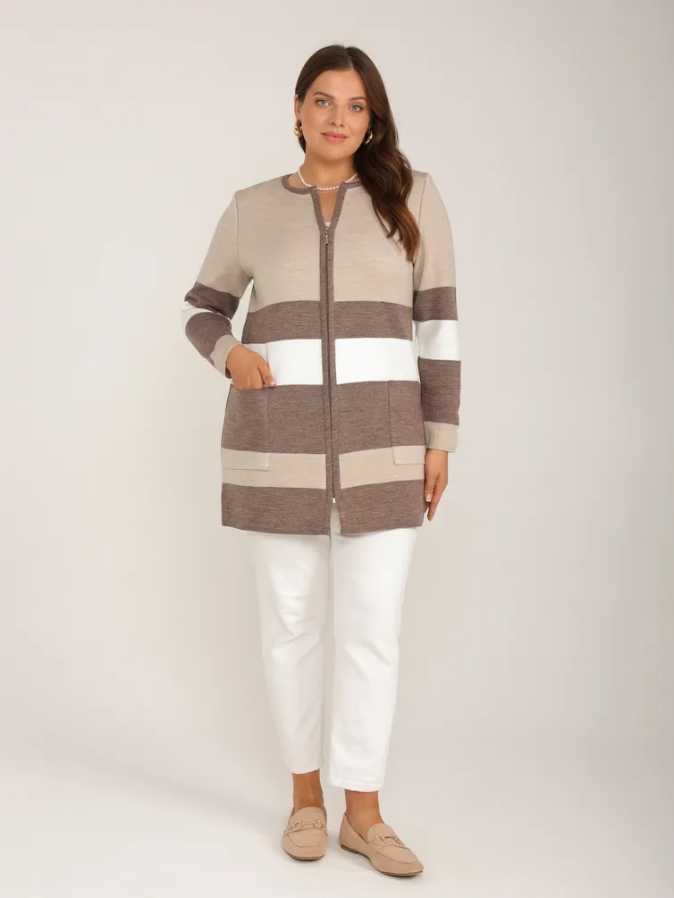 Sweter BONADI #2122 kapuchino