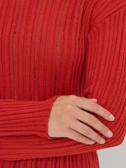 Джемпер Newvay арт. 9242-94185 Аврора red