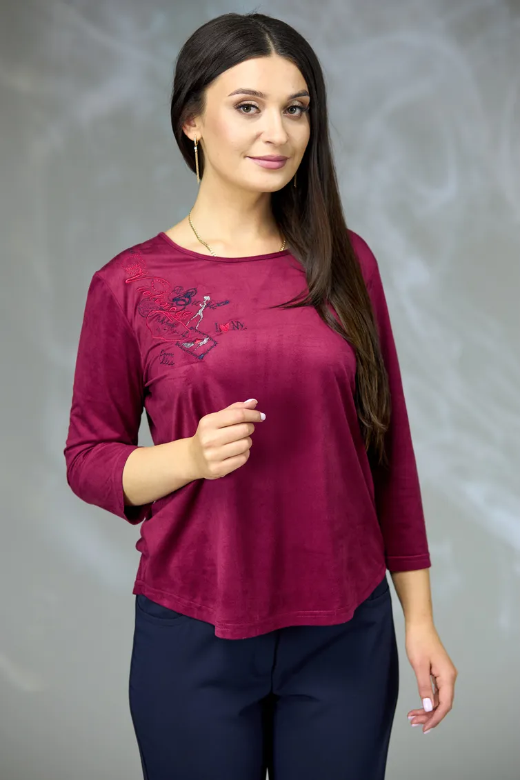 Zestaw Angelina & Company #617/1 bordo