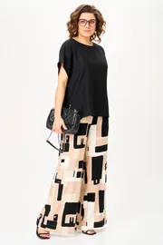 Set Michel Chic #1384 pesochno-chernaya grafika