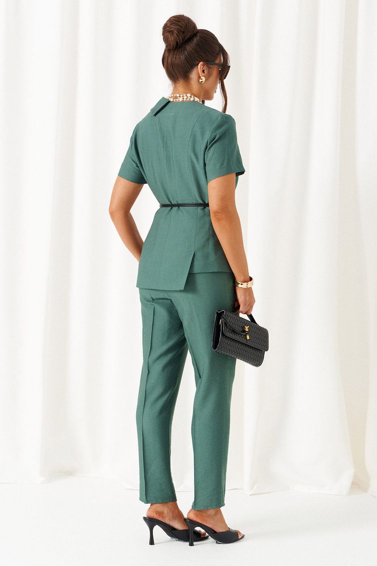 Костюм Beautiful & Free арт. 6451 бутылочно-зелёный