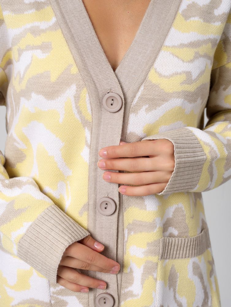 Кардиган BONADI арт. BS45 желтый