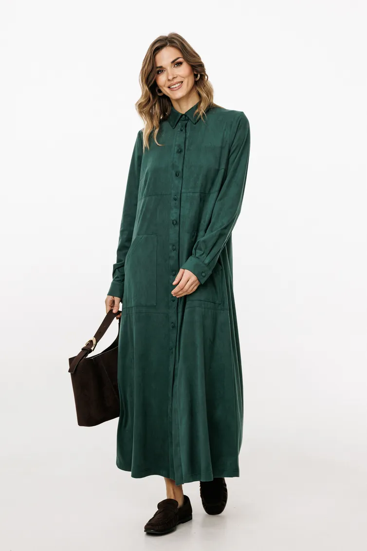 Sukienka EOLA #3027 t.izumr