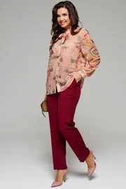 Garnitur Beautiful & Free #6130 bordo