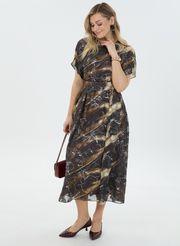 Платье LM арт. М 0076 коричневый