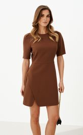 Платье Panda 125380 коричневый