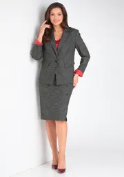 Костюм Vilena-fashion арт. 913 серый
